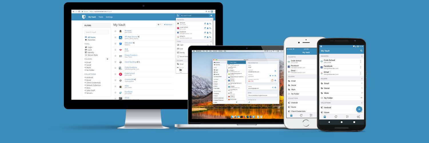 Obrázok 3: BitWarden – Oficiálny screenshot - Kybernetická bezpečnosť