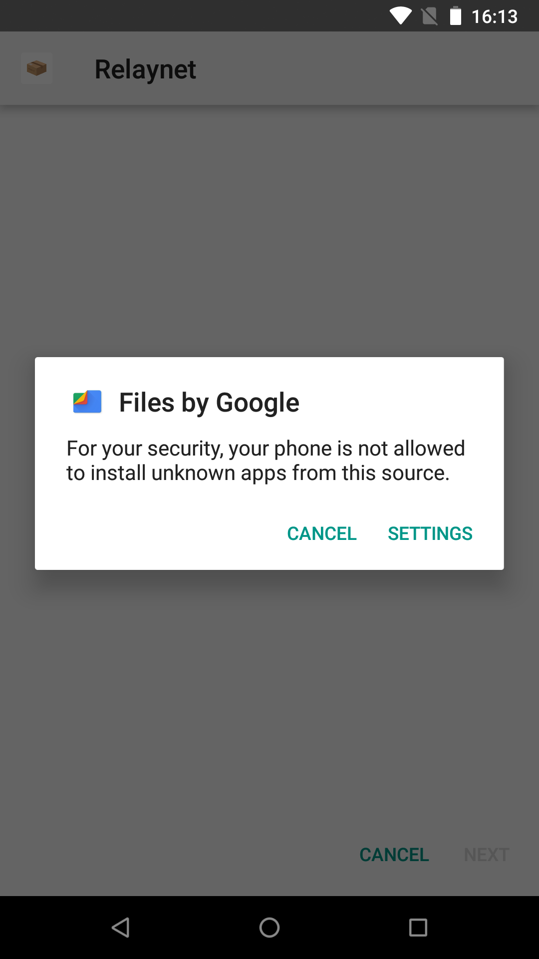 Neznáma aplikácia - Kyberbezpečnosť na mobilných zariadeniach - Kyberbezpečnosť na mobilných zariadeniach