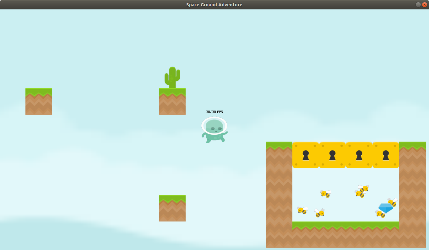 Hra v Pygame – Skákačka - Pygame