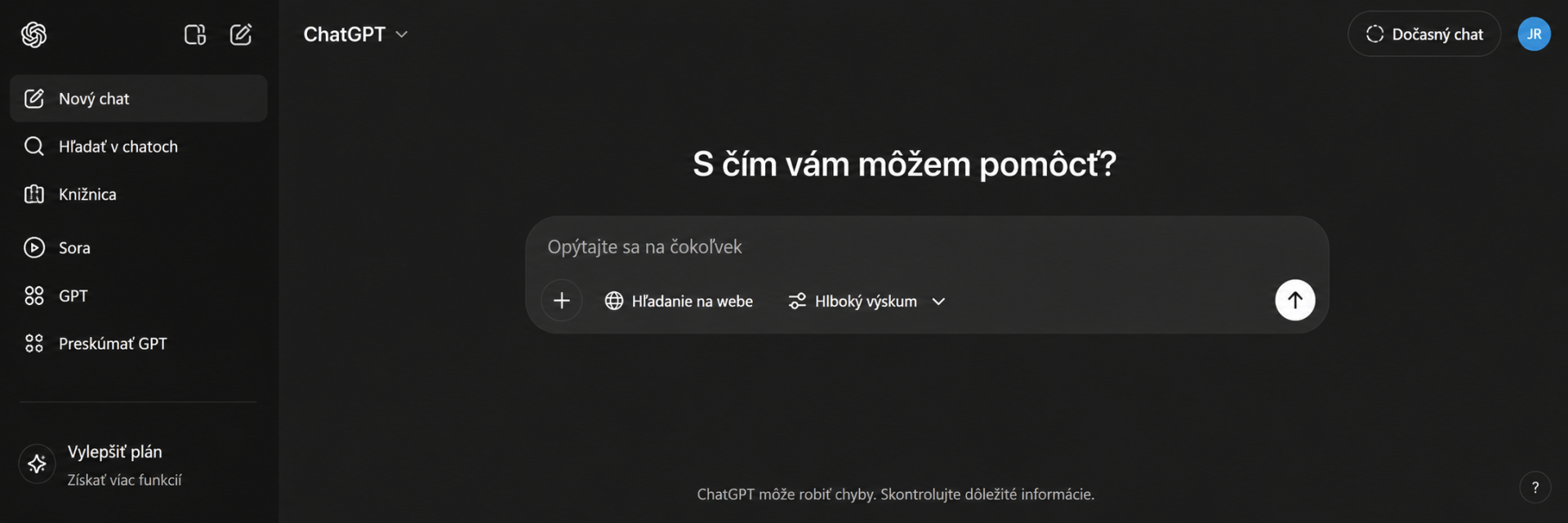 Rozhranie ChatGPT - Použitie AI v aplikáciách