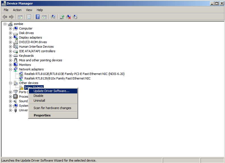 Aktualizovať softvér ovládača - Programujeme Android hru
