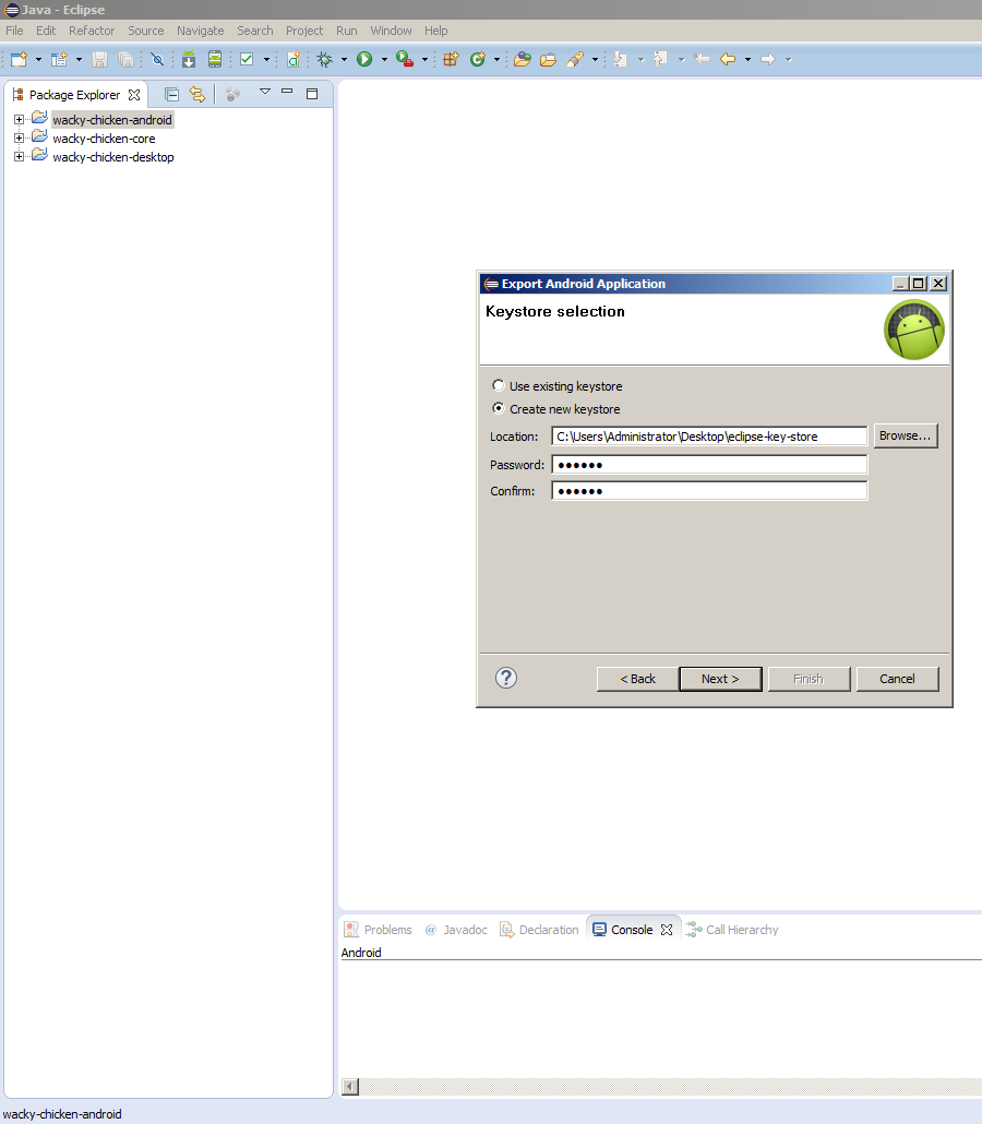 Vytvoríme úložisko pre kľúč - Programujeme Android hru