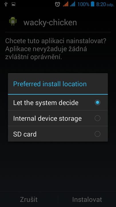 Necháme rozhodnúť systém - Programujeme Android hru
