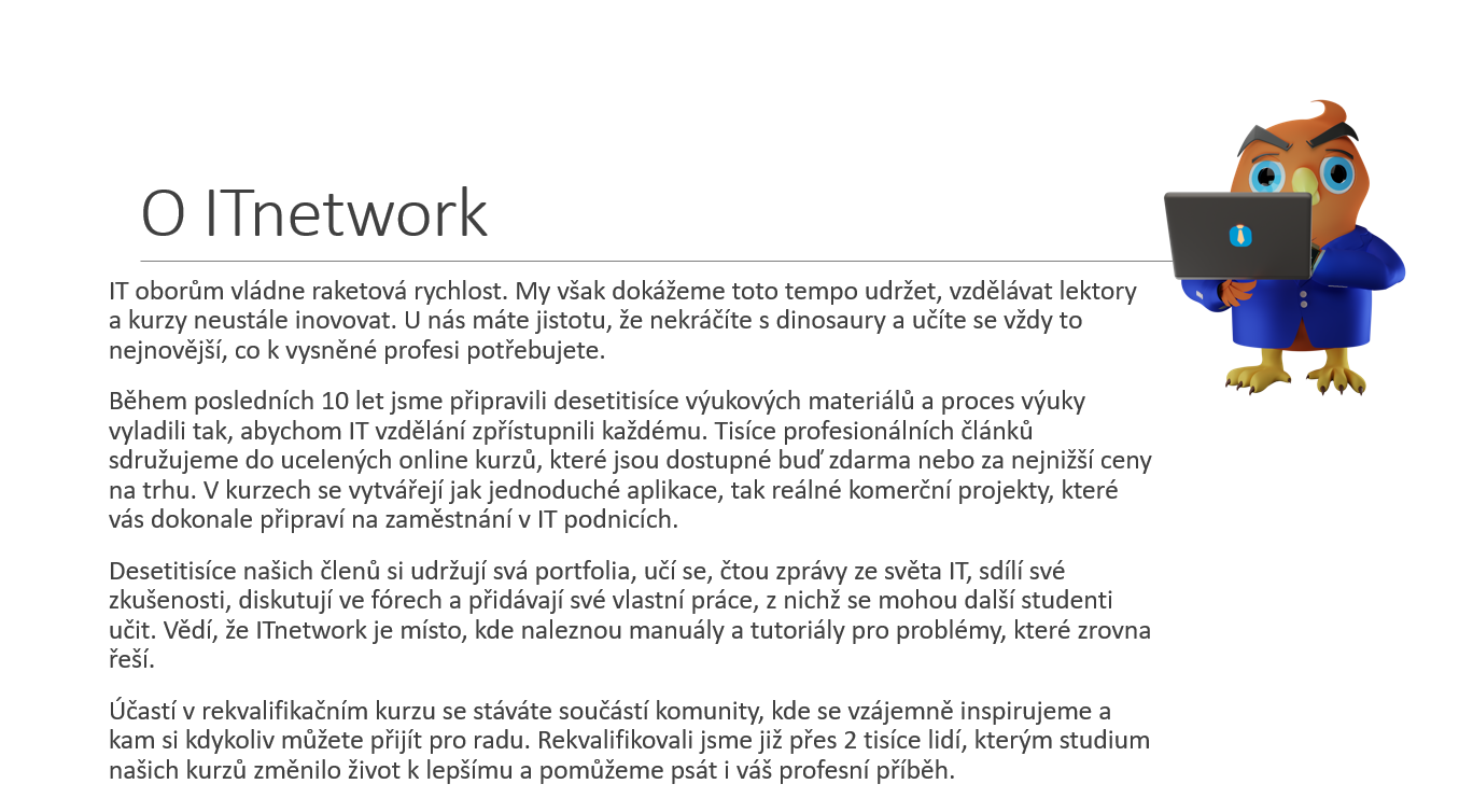 Blog ITnetwork.sk