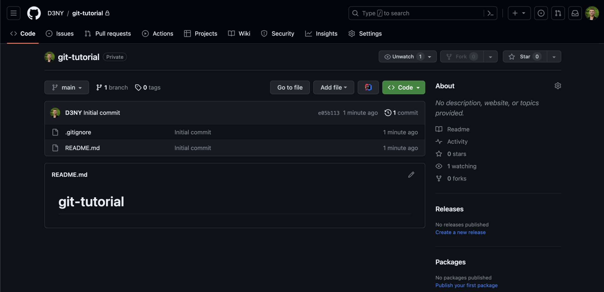 Prázdny repozitár - Základné konštrukcie jazyka Java