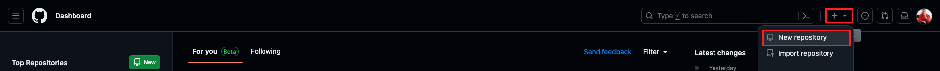 Založenie nového repozitára - Základná konštrukcia jazyka C# .NET