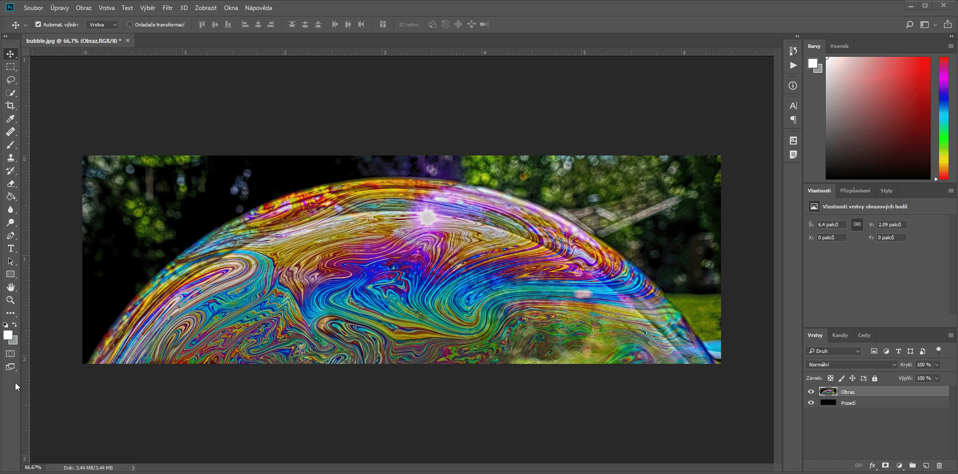 Orezové maska v Adobe Photoshop - Základy Adobe Photoshop