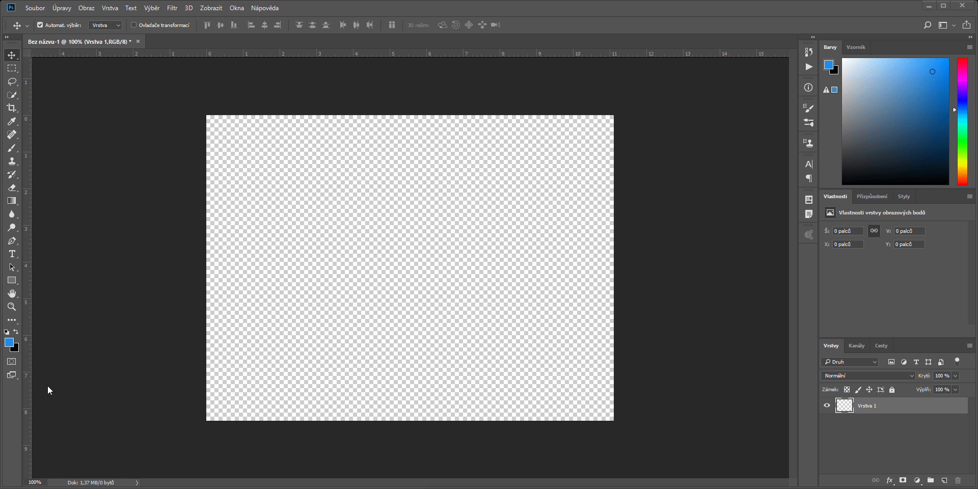 Maľovanie štetcom v Adobe Photoshop - Základy Adobe Photoshop