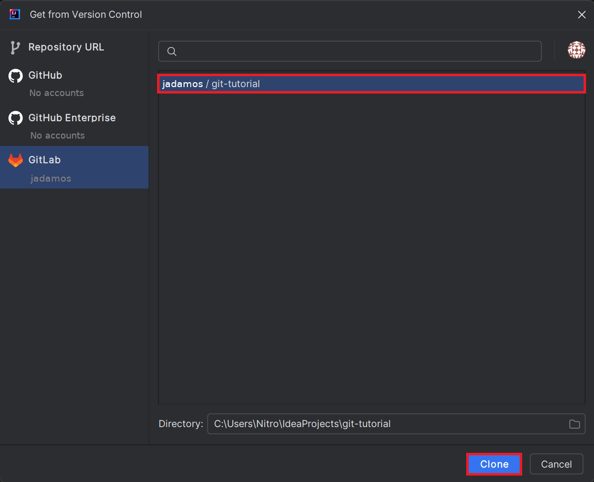 Klonovanie Git repozitára - Git