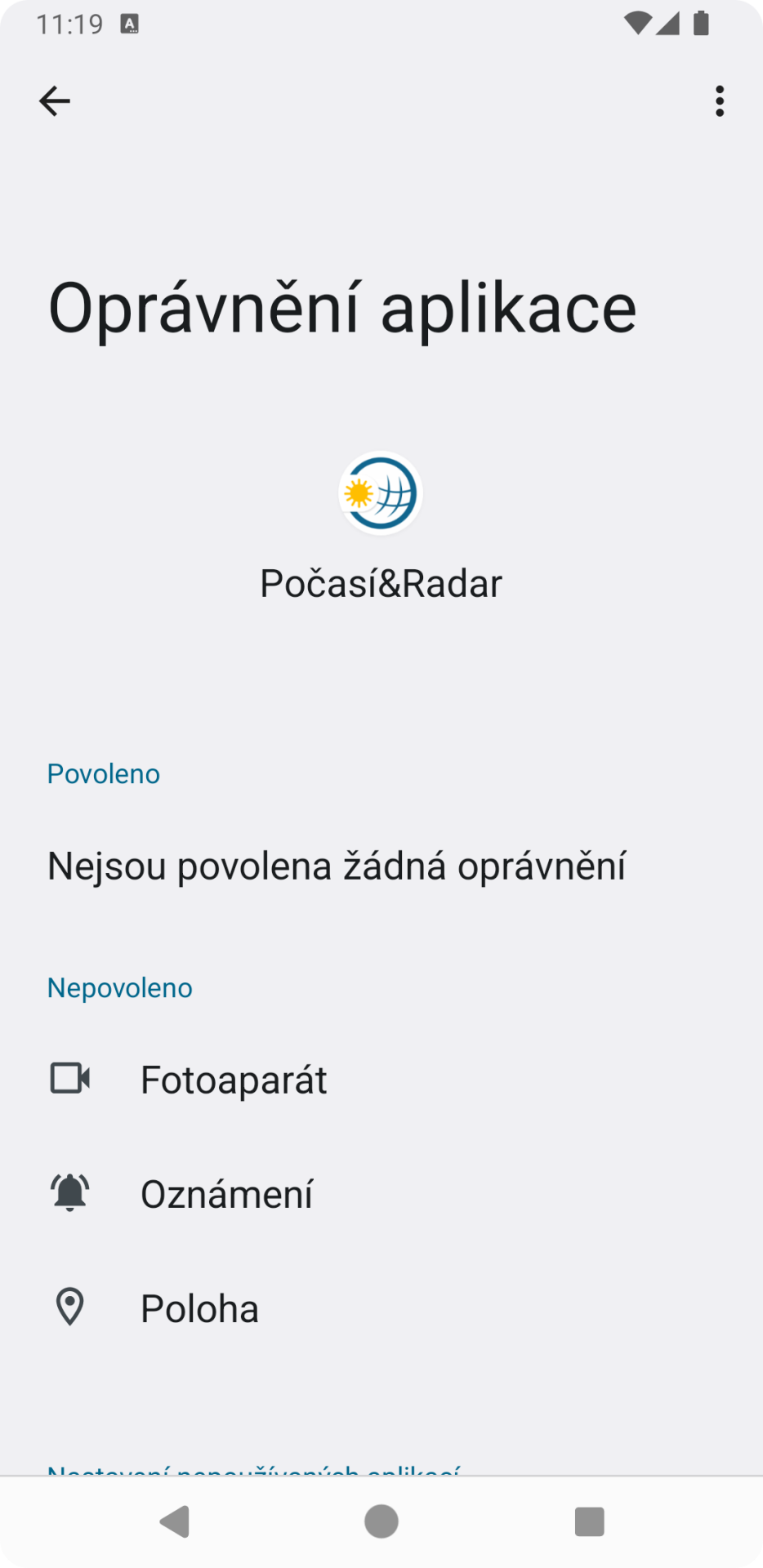Oprávnenie aplikácie na Androide - Využívanie aplikácií na telefóne - Využívanie aplikácií na telefóne