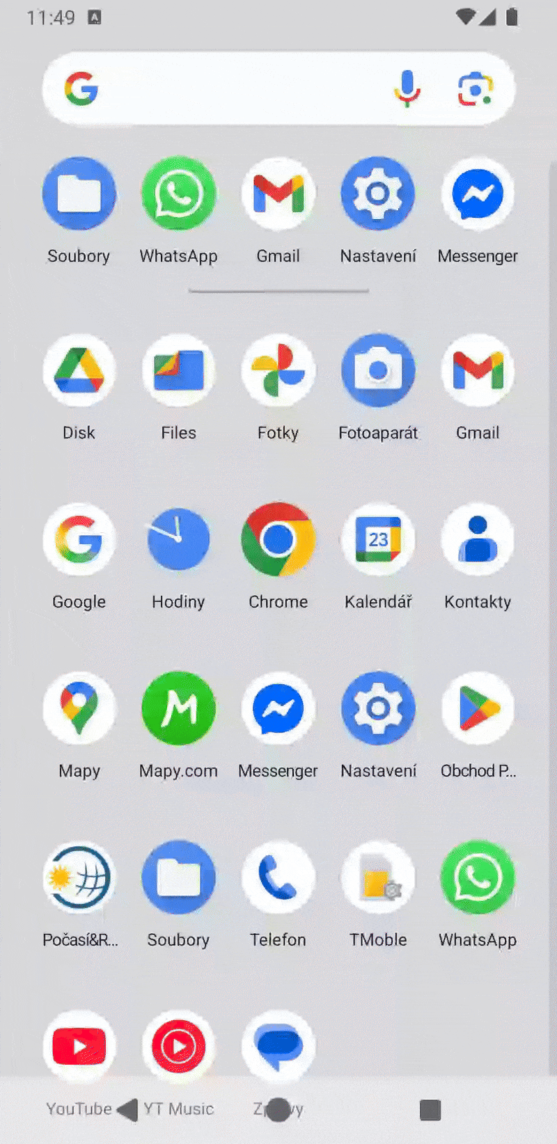 Odinštalovanie aplikácie na Androide - Využívanie aplikácií na telefóne - Využívanie aplikácií na telefóne