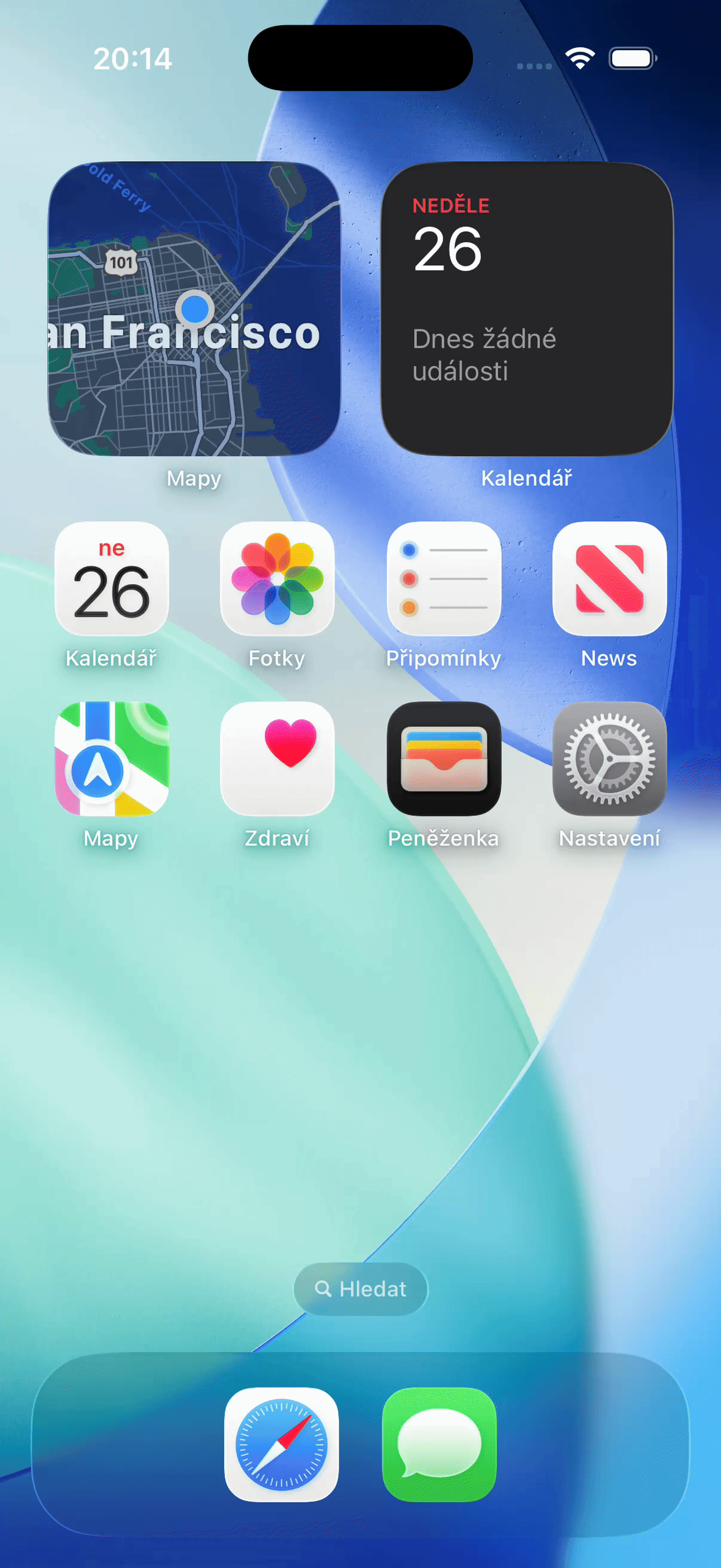 Gesto prejdenie do strán na iPhone - Základné ovládanie telefónu  - Základné ovládanie telefónu 