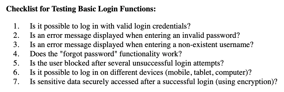 Kontrolný zoznam - Testovanie softvéru podľa ISTQB