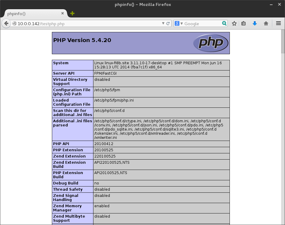 Inštalácia PHP do LEMP v OpenSUSE - Linux a UNIX