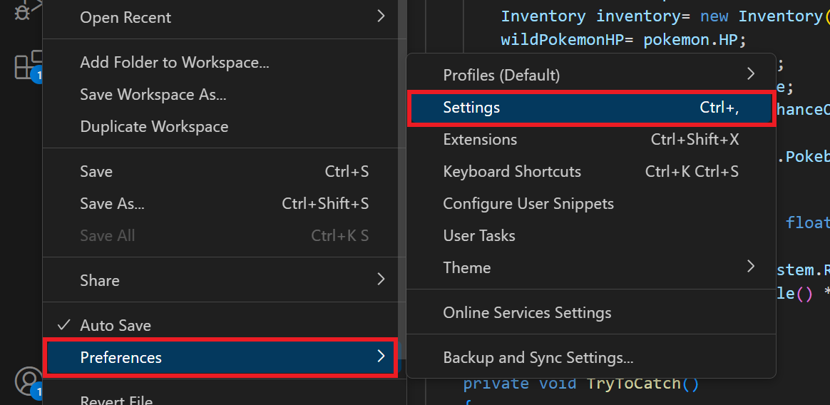 Najatie nastavenia AutoSave - Visual Studio Code - Visual Studio Code