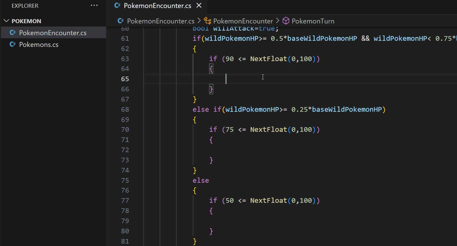 ukážka ako písať na viac riadkov - Visual Studio Code - Visual Studio Code