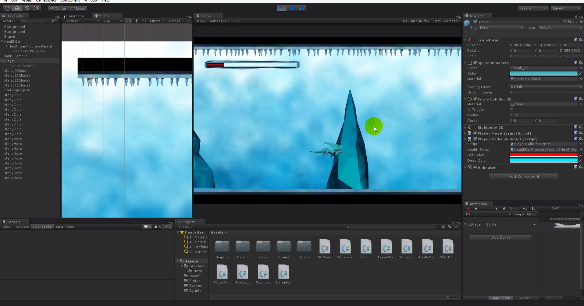 Tvorba 2D arkády pre Android v Unity