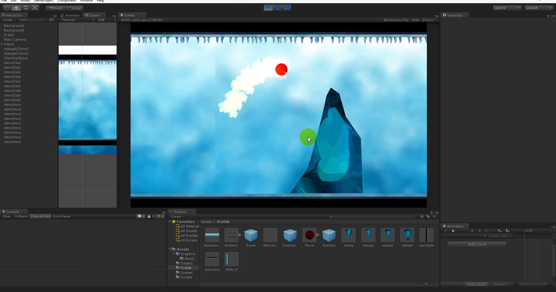 Tvorba 2D arkády pre Android v Unity