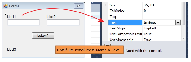 Zdrojákoviště C # .NET - Okenné aplikácie Windows Forms