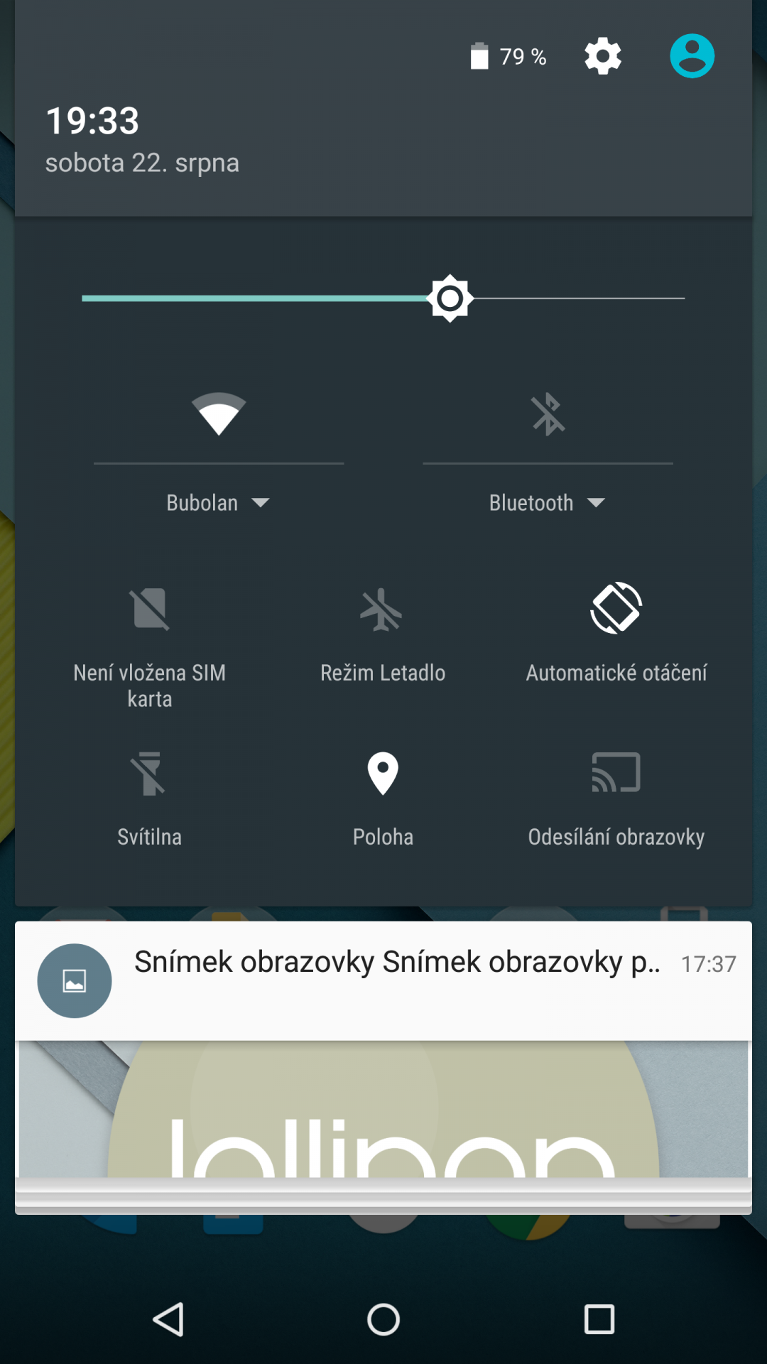 Notifikácia a nastavenie - Recenzia mobilných telefónov