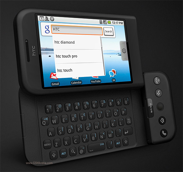 HTC Dream - Mobilné telefóny a tablety
