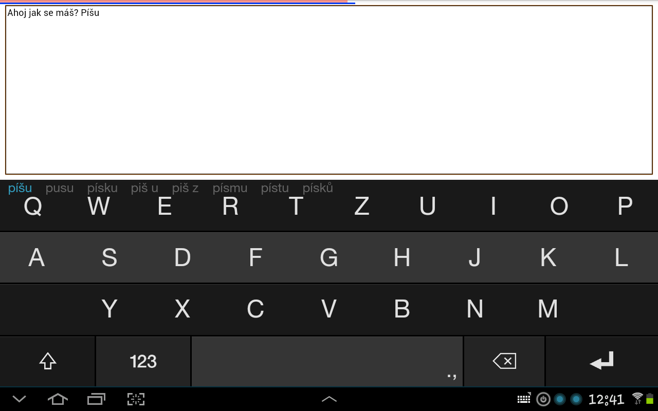 Fleksy - Mobilné telefóny a tablety