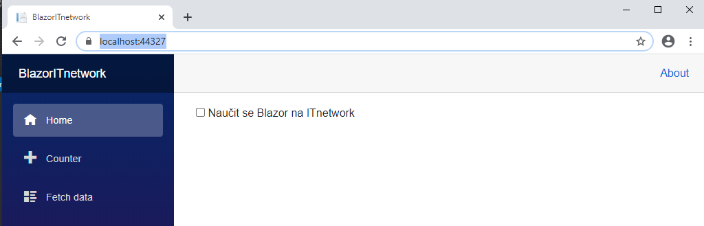Blazor - C # .NET namiesto JavaScriptu