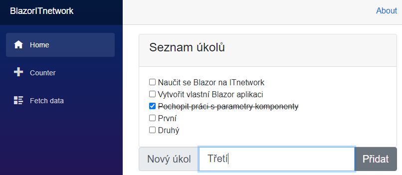 Blazor - C # .NET namiesto JavaScriptu