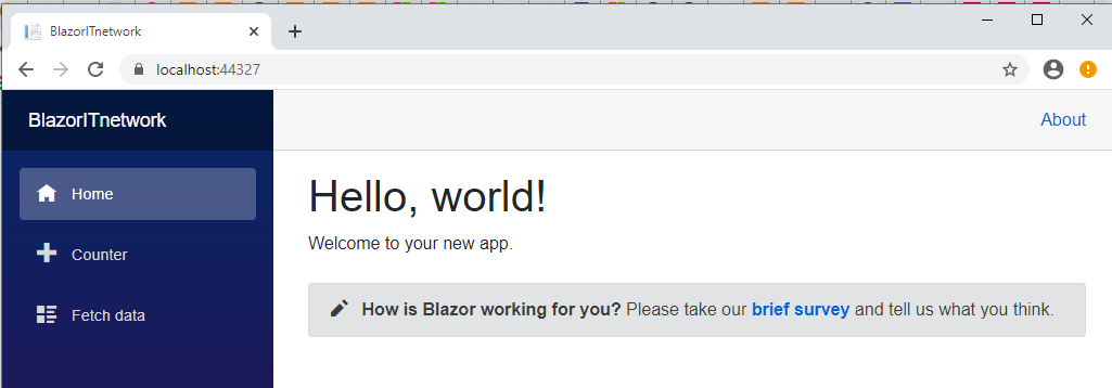 Blazor - C # .NET namiesto JavaScriptu