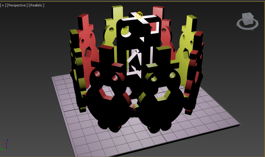 Snehuliaci v 3ds Max - 3ds Max