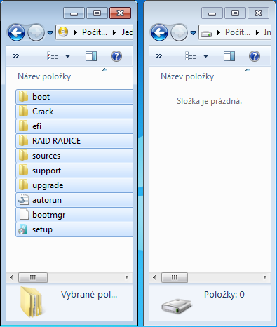 Tvorba inštalačného média Windows - Windows
