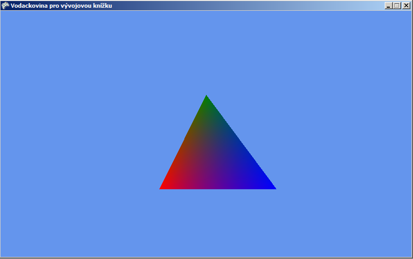 Pekne BAREN trojuholník v XNA 3D - Základy 3D grafiky a tvorba enginu