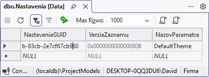 Ostatné dátové typy - MS-SQL databázy krok za krokom