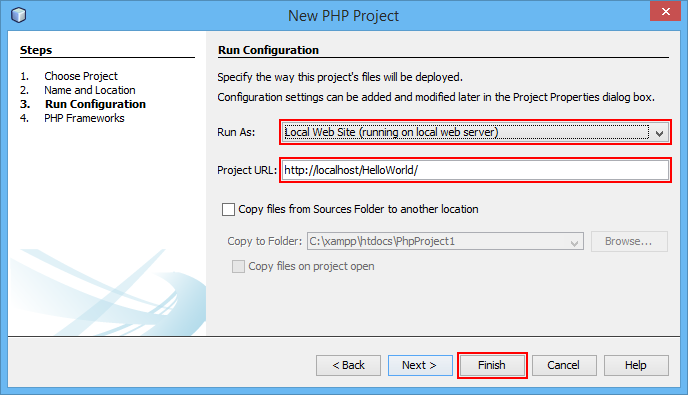 Nastavenie lokálneho servera pre PHP projekt v NetBeans - Základné konštrukcie jazyka PHP