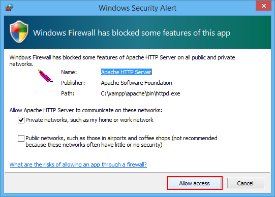 XAMPP a firewall - Základné konštrukcie jazyka PHP