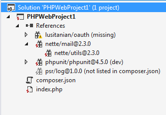 PHP projektve Visual Studio - PR články
