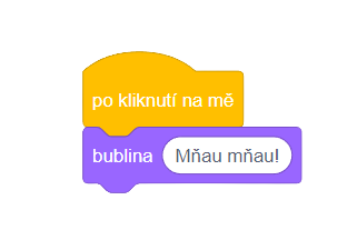 Mňaukanie v Scratchi - Scratch