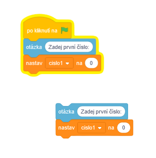 Nakopírovanie bloku - Scratch