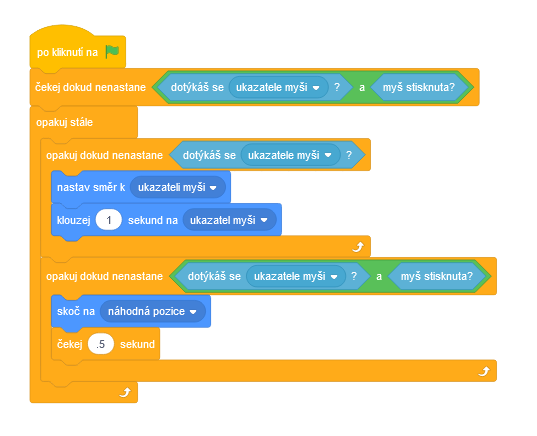 Telo druhého podcykla  - Scratch - Scratch
