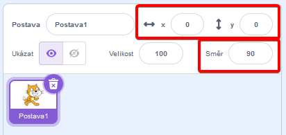 Zmena atribútov ručne - Scratch - Scratch