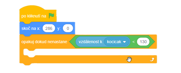 Kód psa – cyklus - Scratch - Scratch