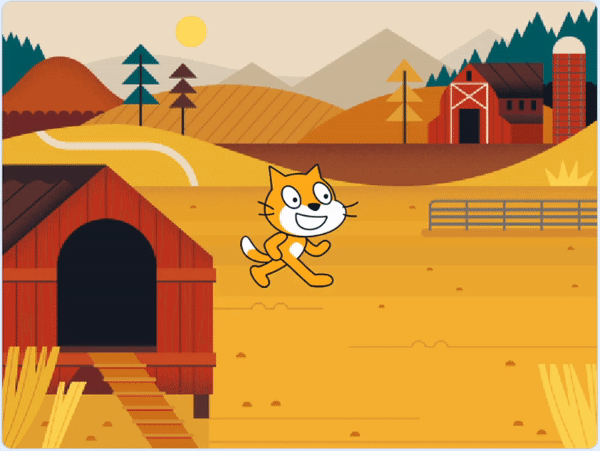 Pes ide ku mačičákovi - Scratch - Scratch