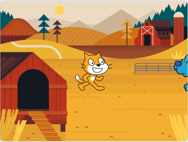 Program mačičiak stretne psa - Scratch - Scratch