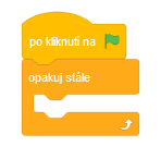 Začiatok programu - Scratch - Scratch