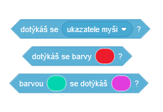 Bloky zaznamenávajúce dotyk - Scratch - Scratch