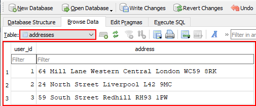 Database check - SQLite databáza krok za krokom