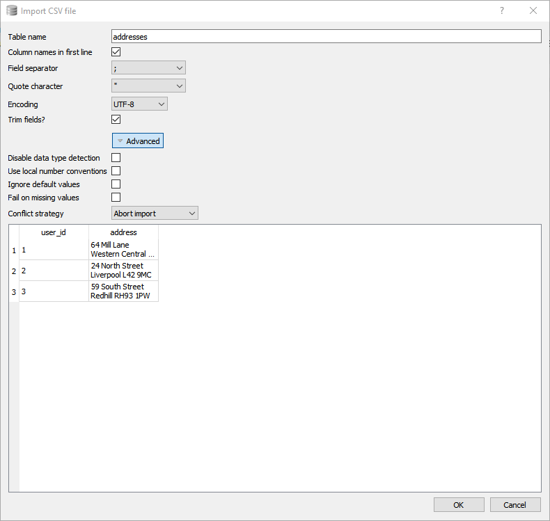 Import csv - SQLite databáza krok za krokom