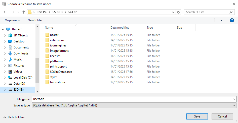 Save sql import - SQLite databáza krok za krokom