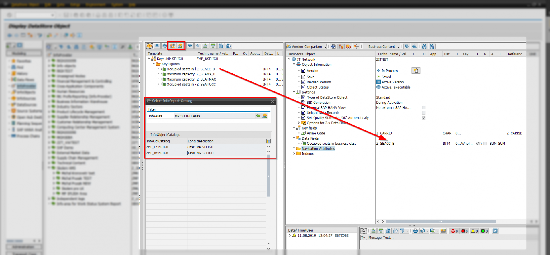 modelovanie DSO - Sap