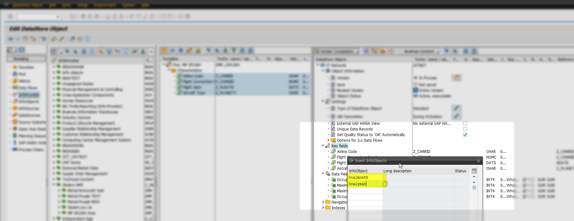 Štandardný model DSO - Sap